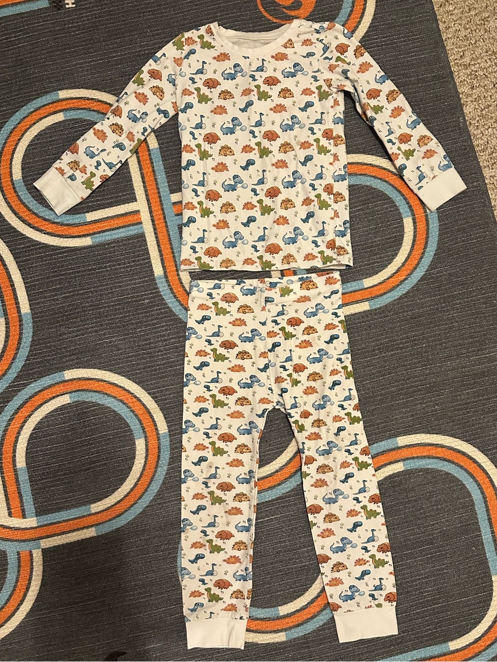 Kids Norani Dinosaur Print Pajama Set